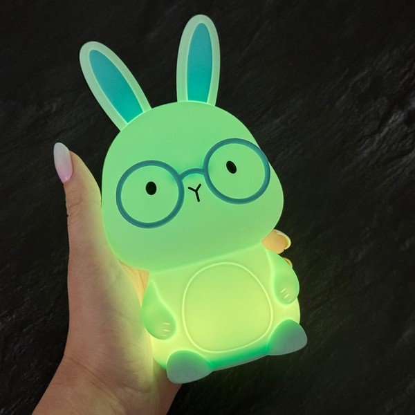 Šviesiai mėlynos spalvos vaikiška naktinė lemputė Felix – Fischer & Honsel-image-1