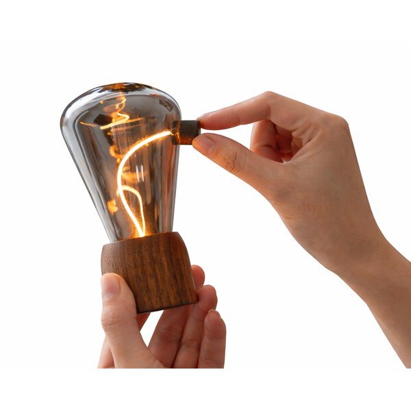 Šviečianti dekoracija nešiojamas USB ø 7 cm Opal – Gingko-image-3