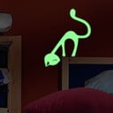 Tamsoje šviečiantis lipdukas Ambiance Cute Cat