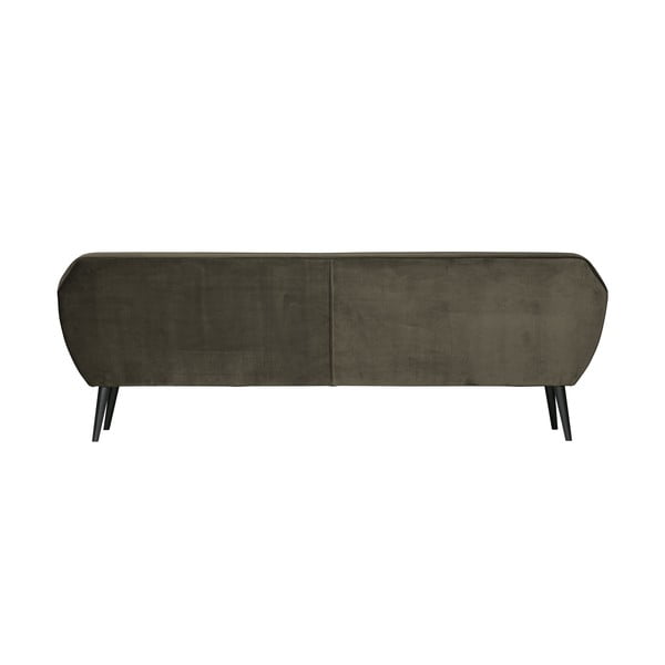 Tamsiai žalia aksominė sofa WOOOD Rocco, 230 cm-image-3