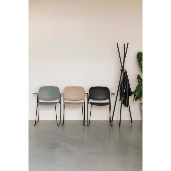 Iš plieno palto stovas juodos spalvos Darwin – White Label-image-1