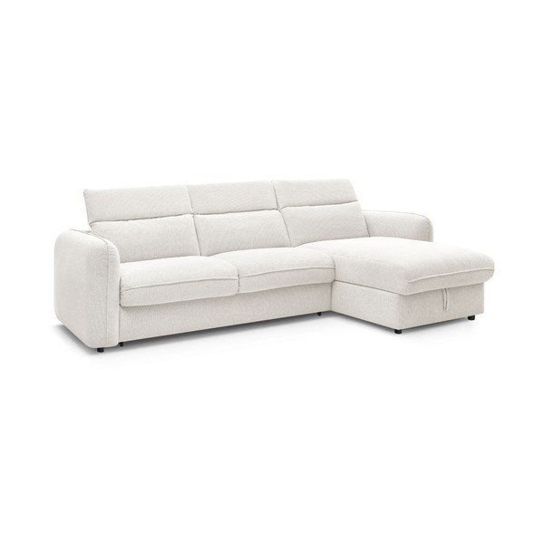 Baltos spalvos kampinė sofa Achille – Bobochic Paris-image-3