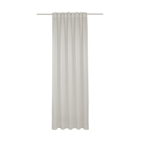 Natūralios spalvos iš šydo permatoma užuolaida 135x245 cm Uni – Sehlbach