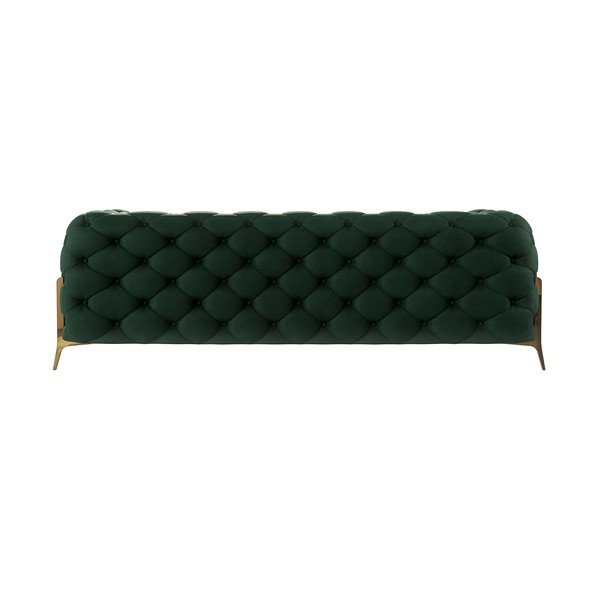Tamsiai žalios spalvos iš velveto sofa 225 cm Chelsea Bis – Ropez-image-3