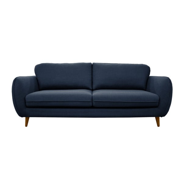 Tamsiai mėlyna trijų vietų sofa "Støraa Bari
