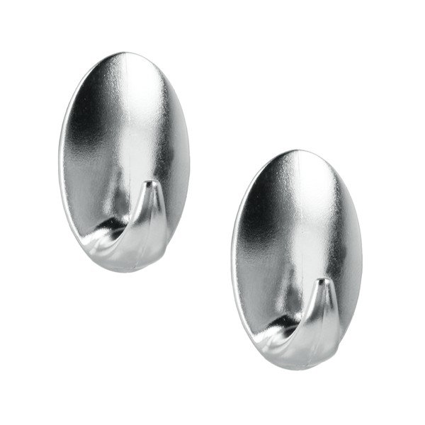 2 plastikinių lipnių kabliukų rinkinys Metaltex Greg-image-1