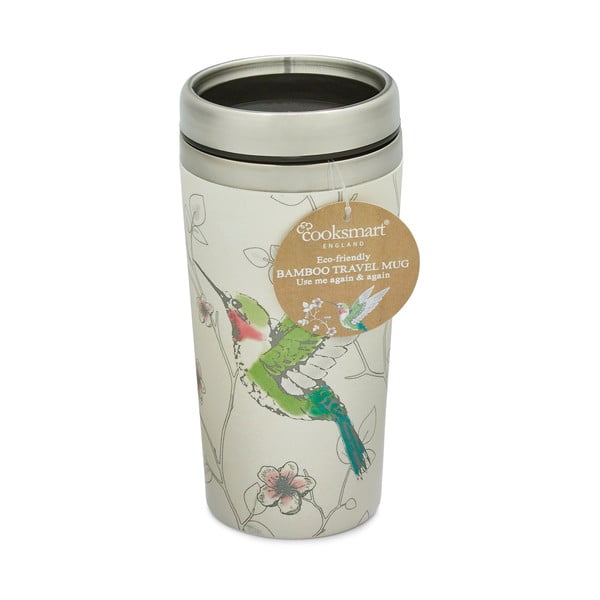Kelioninis puodelis (ne termo) žalios spalvos/pilkos spalvos 500 ml Hummingbirds – Cooksmart ®