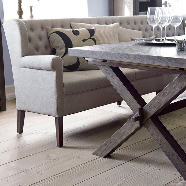 Smėlio spalvos sofa su šviesiomis kojomis Canett Kingston-image-1