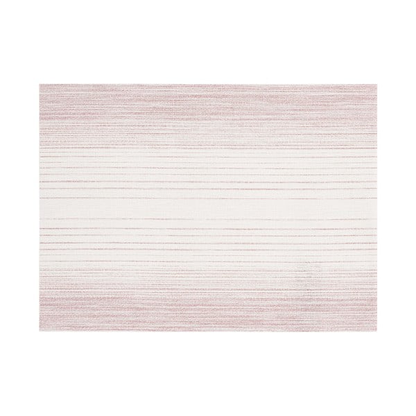 Rožinės ir violetinės spalvos "Tiseco Home Studio Chambray" kilimėlis, 45 x 33 cm
