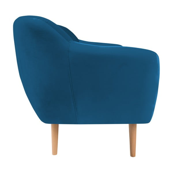 Mėlyna dvivietė sofa Mazzini Sofas Benito-image-2