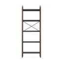 Juoda natūrali riešutmedžio lentyna 61x170 cm Bellwood - Umbra