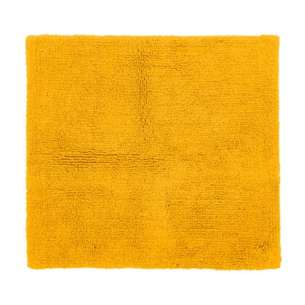 Ochros geltonos spalvos vonios kilimėlis 60x60 cm Riva - Tiseco Home Studio