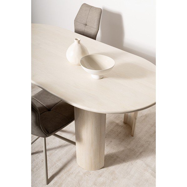 Iš mango masyvo valgomojo stalas 100x210 cm Orlando – Bizzotto-image-3