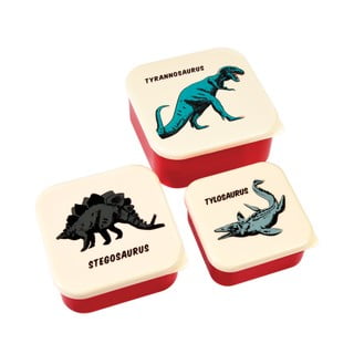 3 užkandžių dėžučių rinkinys Rex London Prehistoric Land