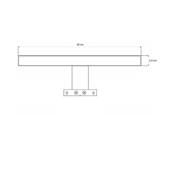 Sieninis veidrodis su LED apšvietimu Tomasucci, 120 x 60 cm-image-4