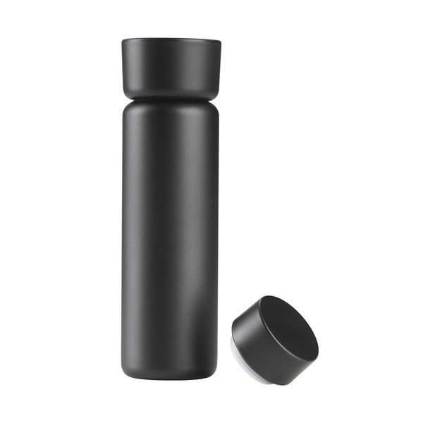 Juodos spalvos iš nerūdijančio plieno termo puodelis 650 ml Singles – Zone-image-4
