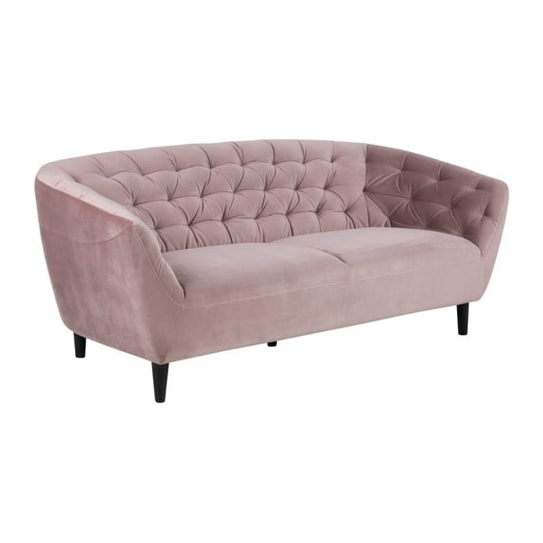 Rožinė sofa Actona Ria, 191 cm