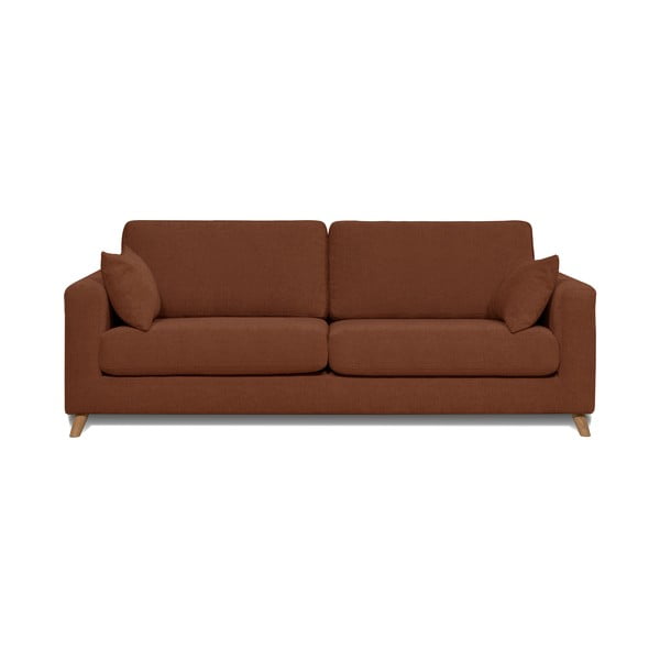 Tamsiai oranžinė sofa 234 cm Faria - Scandic
