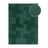 Rankų darbo iš vilnos kilimas smaragdinės spalvos 120x170 cm Demi Check Ombre – Flair Rugs