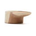 Kavos staliukas iš masyvios munggur medienos natūralios spalvos 50x90 cm Mosi – Kave Home