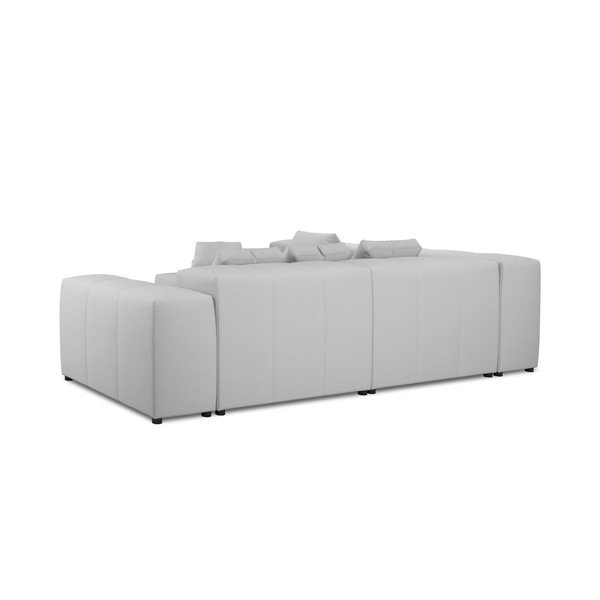 Pilka kampinė sofa (kintama) Rome - Cosmopolitan Design-image-3
