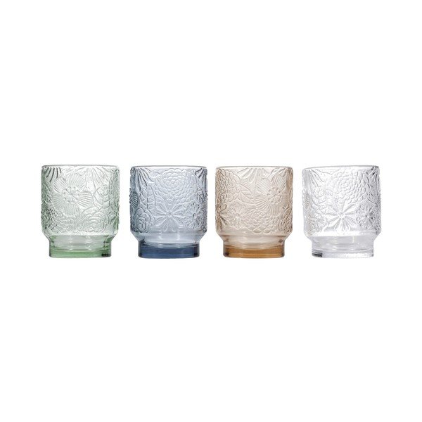 Stiklinės 4 vnt. 300 ml Flora – Salt&Pepper-image-3