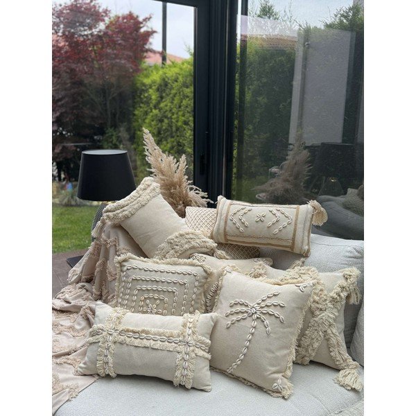Iš medvilnės dekoratyvinis pagalvės užvalkalas 43x43 cm Seashells – Mioli Decor-image-3