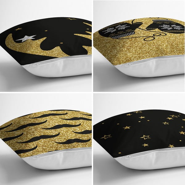 4 minimalistinių pagalvių užvalkalų rinkinys Minimalist Cushion Covers Winter, 42 x 42 cm-image-1