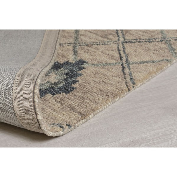 Pilkas vilnonis kilimas Flair Rugs Diego, 120 x 170 cm-image-3