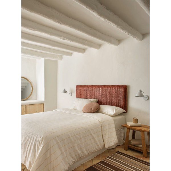 Baltos spalvos sieninė lempa Offelis – Kave Home-image-2