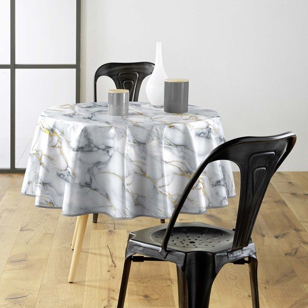 Staltiesė galima plauti ø 160 cm Marquina – douceur d'intérieur-image-2