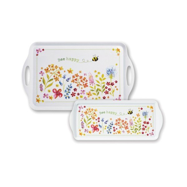 "Cooksmart ® Bee Happy" plastikinis padėklas-image-1