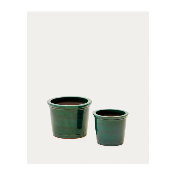Vazonai iš terakotos 2 vnt. ø 47 cm Presili – Kave Home-image-2