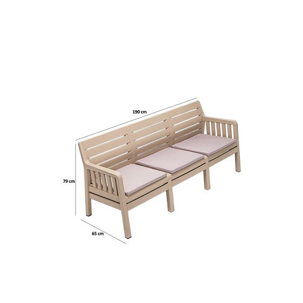 Sodo sofa antracito spalvos Lara – Floriane Garden-image-4