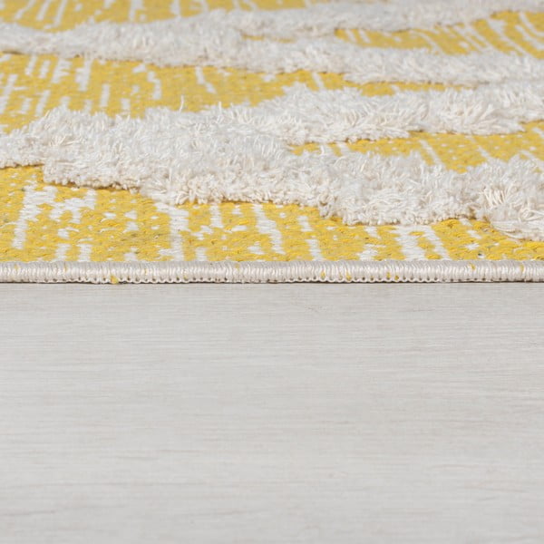 Geltonas kilimas 230x160 cm Moroc Larache - Flair Rugs-image-3