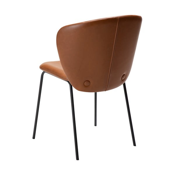 Konjako rudos spalvos valgomojo kėdė Stay - DAN-FORM Denmark-image-3