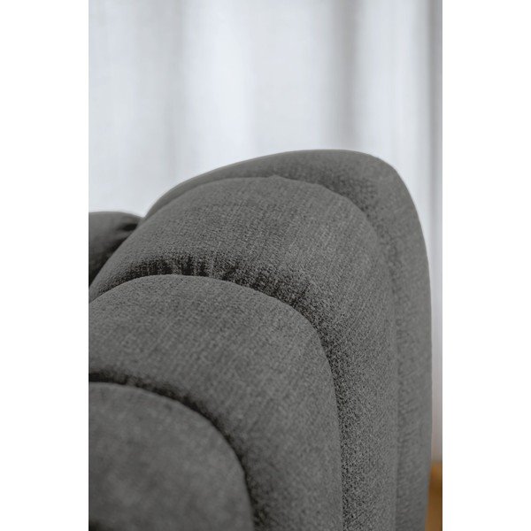 Pilkos spalvos kampinė sofa (su kairiuoju kampu/su gultu) Shell – Miuform-image-3