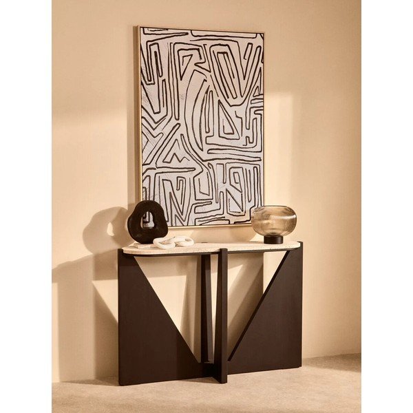 Paveikslas su rėmeliu/tapyba ant drobės 83x123 cm Astratto – Premier Housewares-image-1