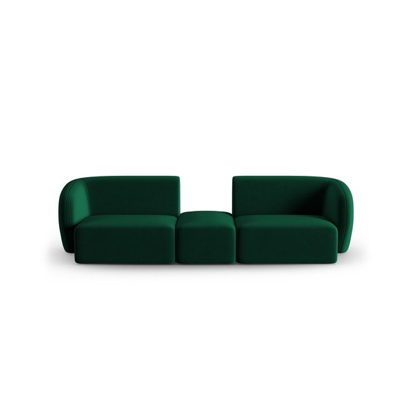 Žalios spalvos iš velveto sofa 246 cm Paolo – Milo Casa-image-1