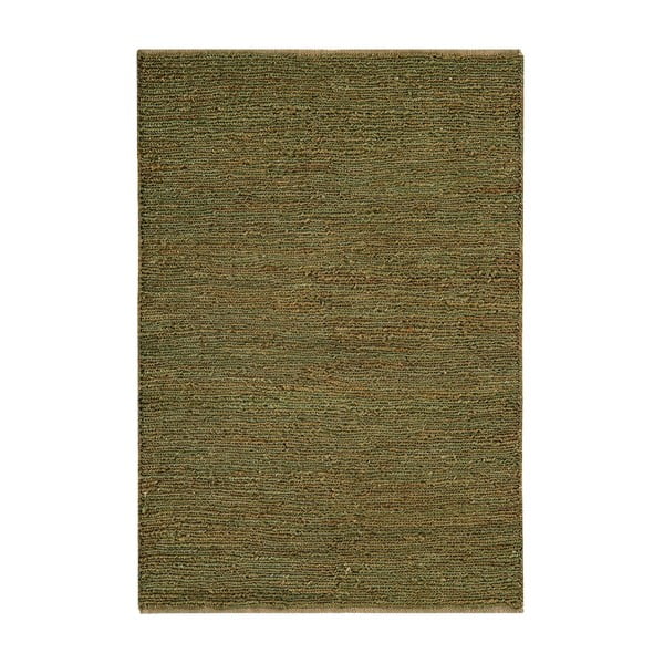 Rankų darbo iš džiuto kilimas tamsiai žalios spalvos 120x170 cm Soumak – Asiatic Carpets
