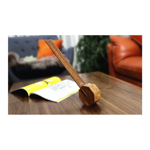 Stalinis šviestuvas rudos spalvos LED (aukštis 38 cm) Octagon One – Gingko-image-3