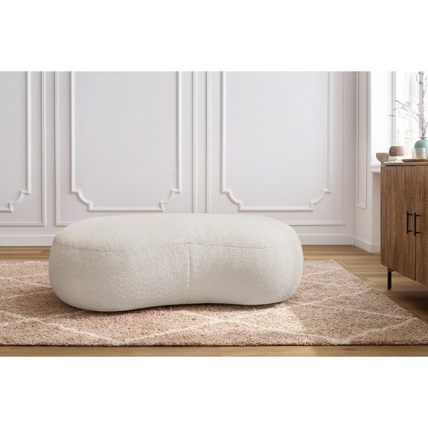 Baltos spalvos taburetė Saint-Germain - Bobochic Paris-image-1