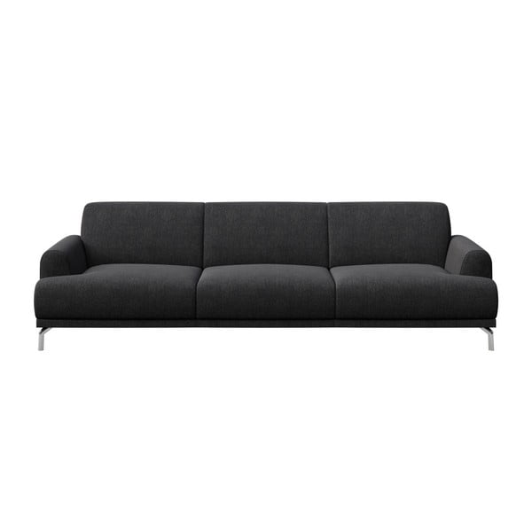 Antracito pilkos spalvos sofa MESONICA Puzo, 240 cm