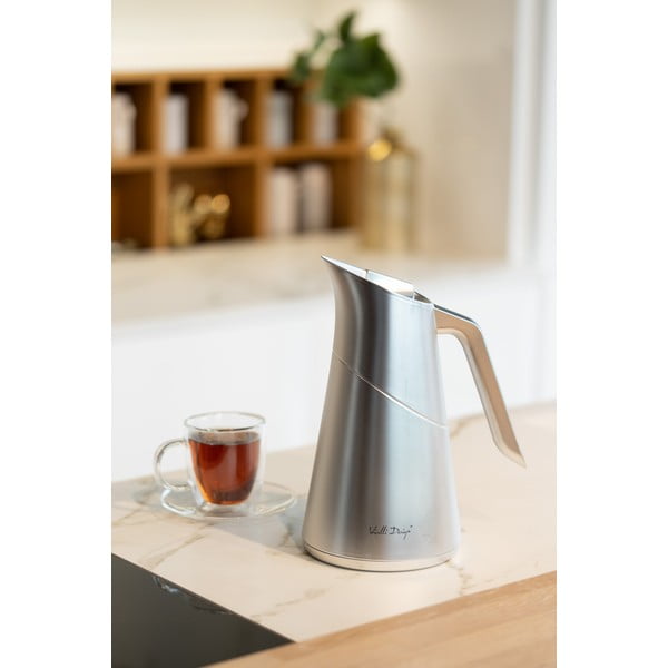 Termosas matinės sidabrinės spalvos 1 l Soho – Vialli Design-image-2