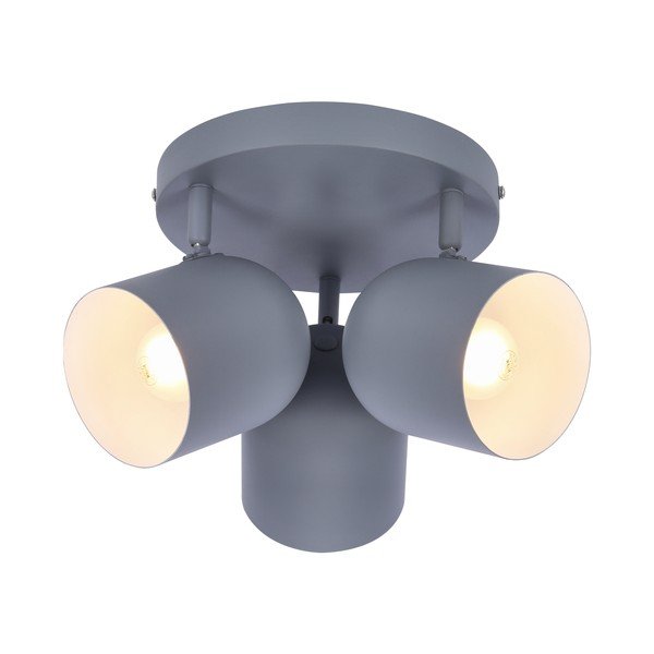 Lubinis šviestuvas šviesiai mėlynos spalvos 32x32 cm su metaliniu gaubtu Azuro – Candellux Lighting-image-3