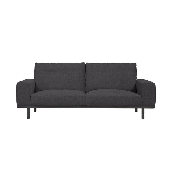 Juoda sofa Kave Home Noa