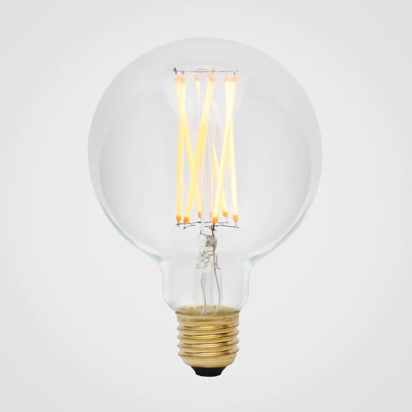 Šilta LED/su kaitinimo siūleliu lemputė 6 W su pritemdymo funkcija E27, Elva – tala