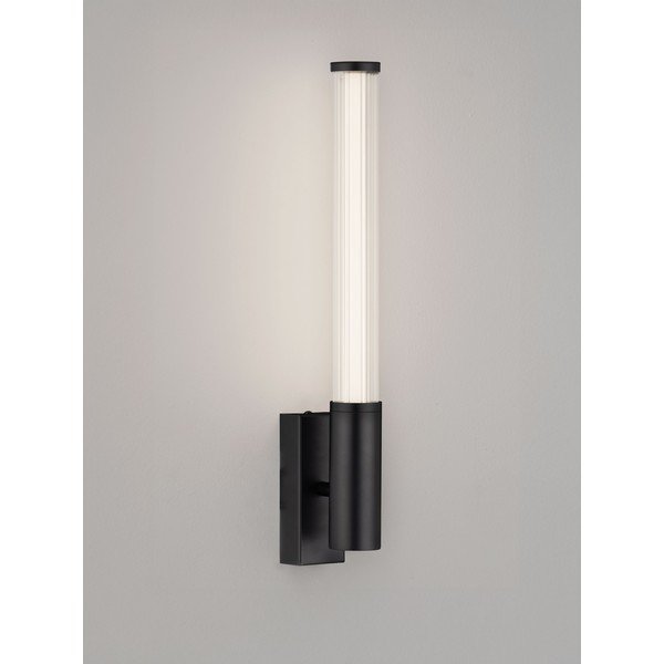 Matinės juodos spalvos iš metalo sieninė lempa LED Nold – Nova Luce-image-3