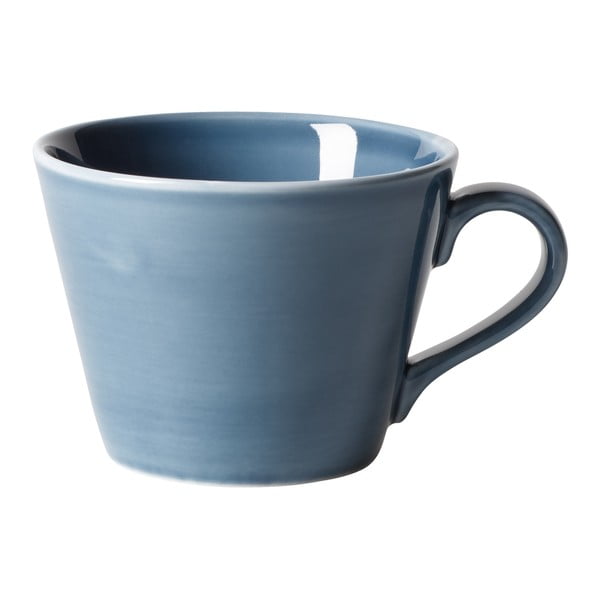 Šviesiai mėlynos spalvos porcelianinis kavos puodelis Villeroy & Boch Like Organic, 270 ml