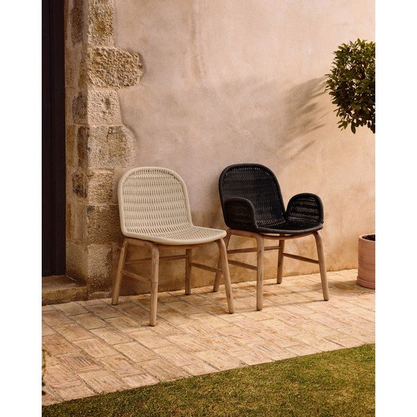 Smėlio spalvos sodo kėdė Alipa – Kave Home-image-2